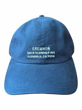 EREWHON GLENDALE Cap From Exclusive Open SMOKEY BLUE/GRAY ADJUSTABLE UNISEX  NEW
